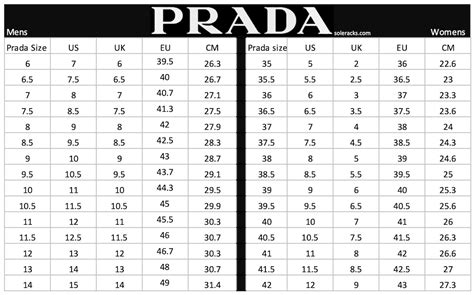 prada sizing|prada sneaker size chart.